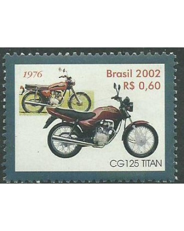 C2483 MOTOS CG 125 TITAN - DO BLOCO 129 -  2002 - 10.544 Mint